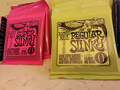 מיתרים לגיטרה חשמלית, ארצות הברית, Ernie Ball